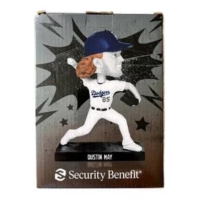 Dustin May LA Los Angeles MLB SGA Mayday Bobblehead 2023 Big Red New In Box